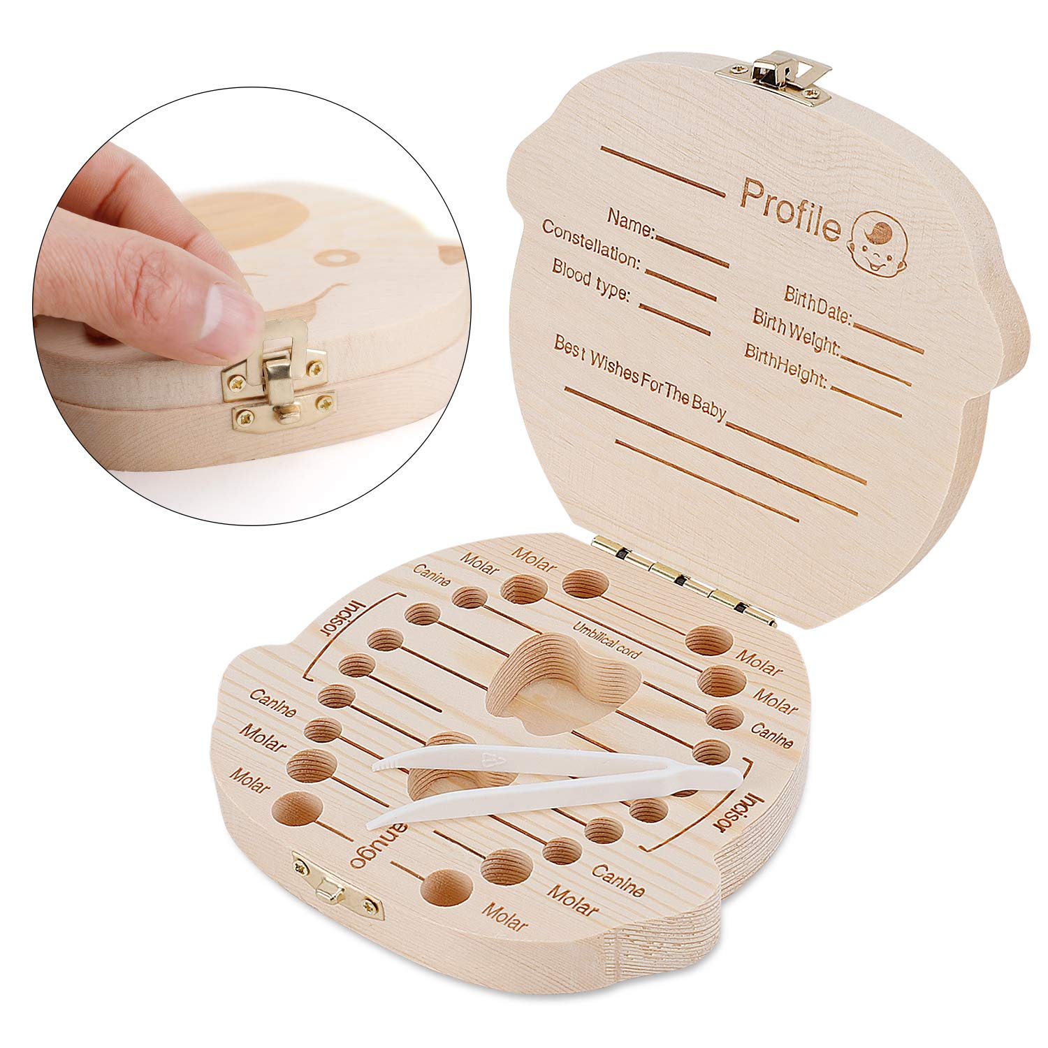 Baby Keepsake Box - 1 Pezzo Nuovo Design Scatola in