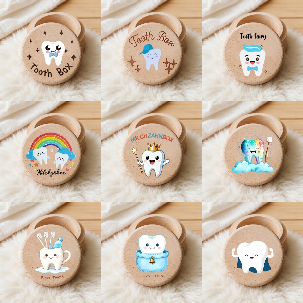 Baby Keepsake Box - Spazzolino da denti 2D per bambini