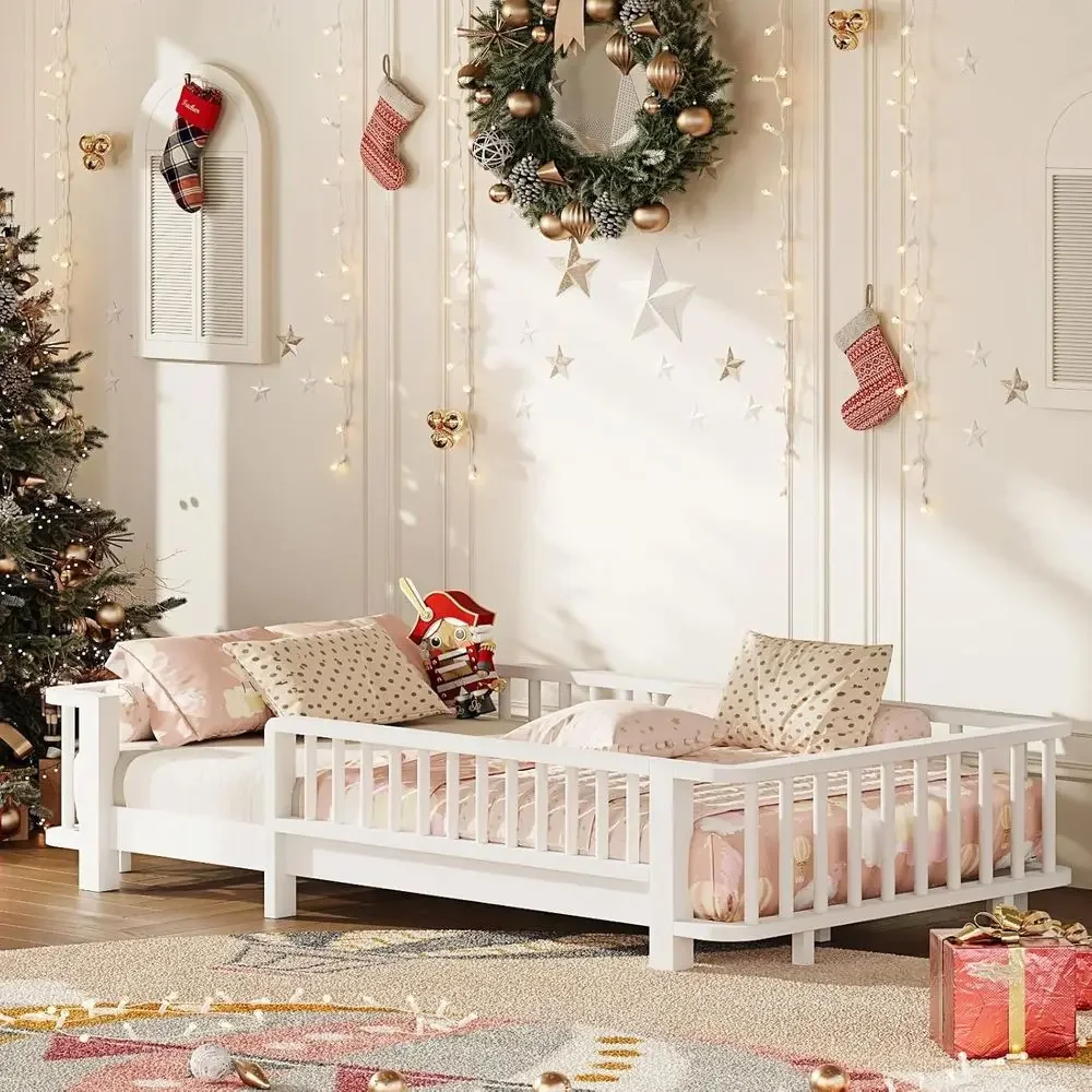 Bed Rail Toddler - Letto singolo in legno massello con