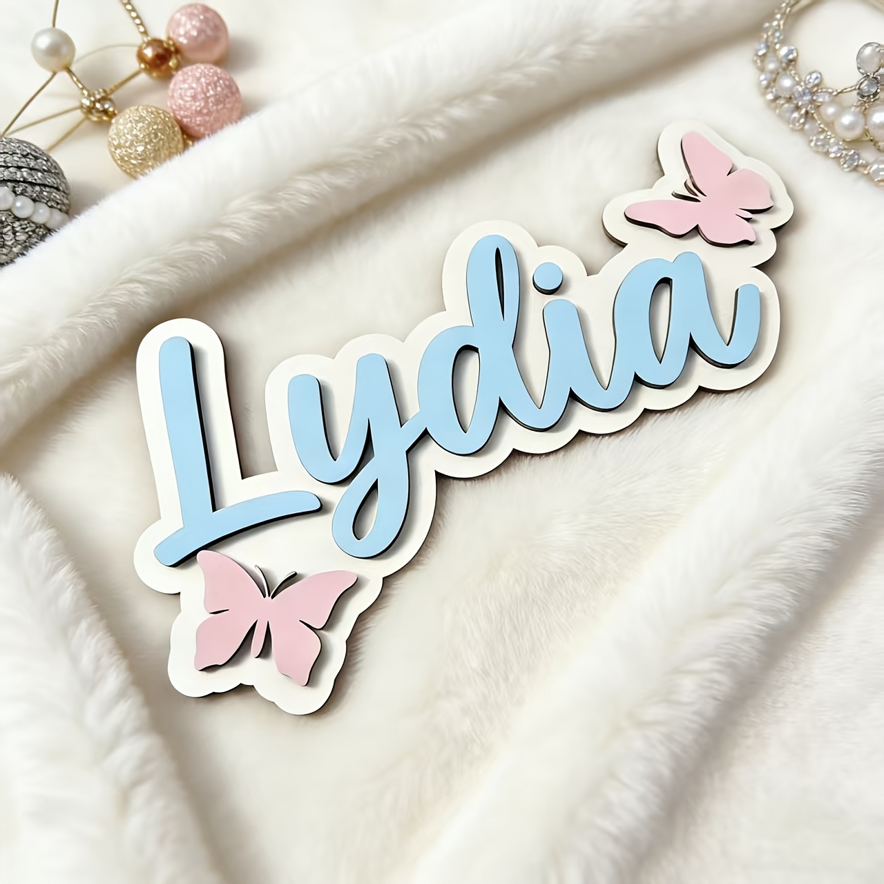 Baby Nursery Room - Targa Personalizzata per Camera con Nome