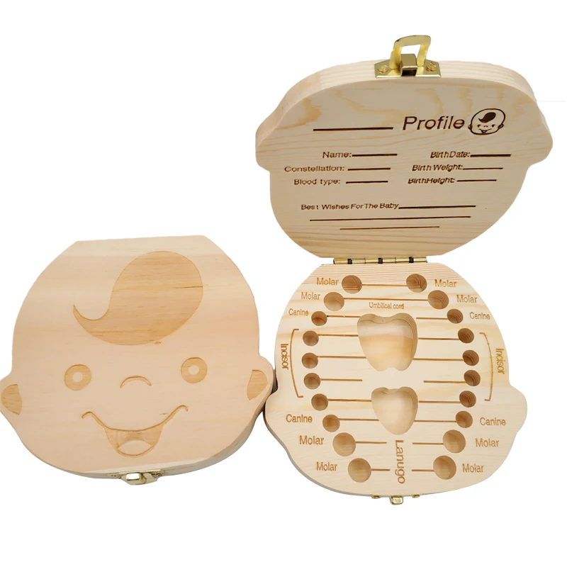 Baby Keepsake Box - Scatola per denti da latte in