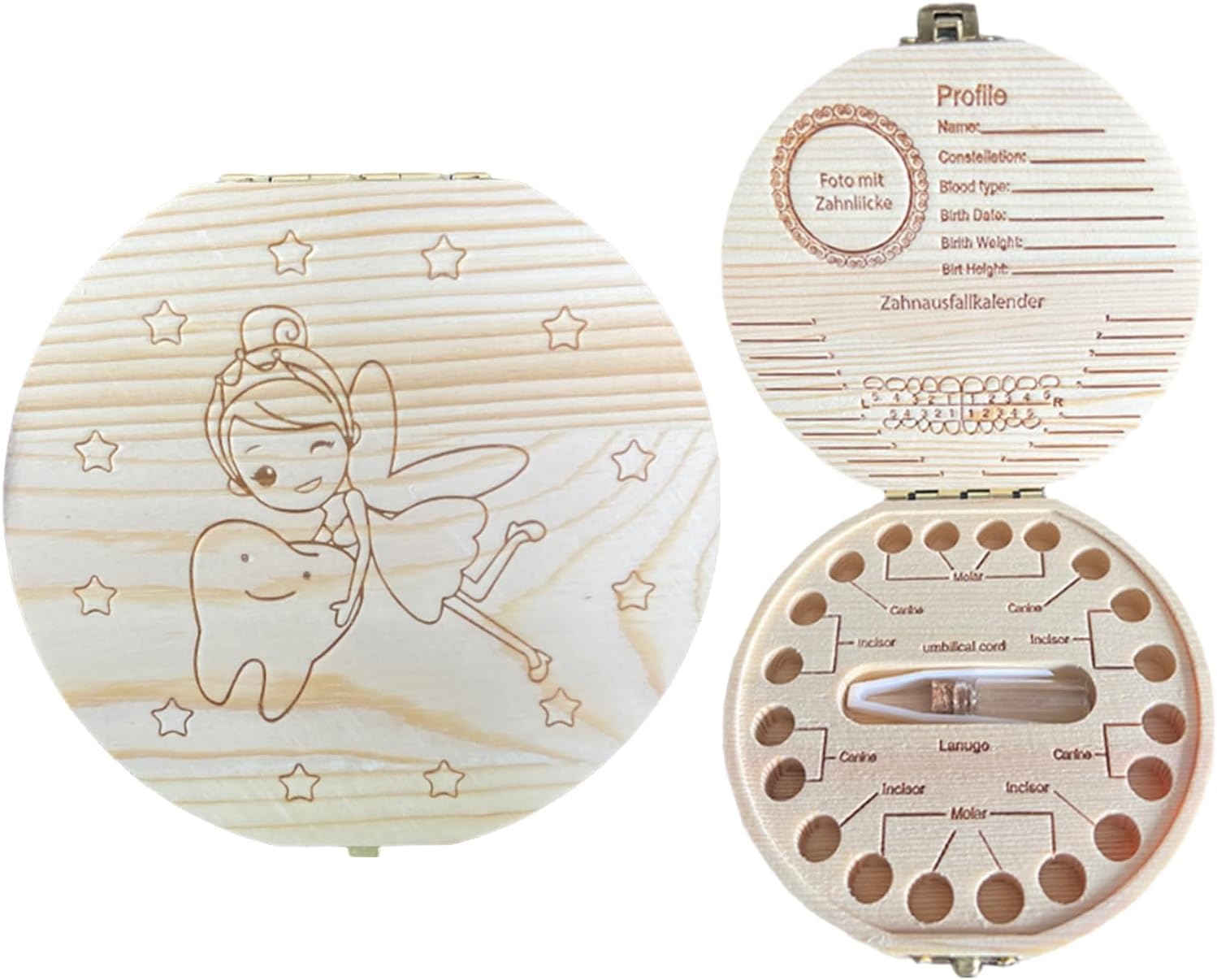 Baby Keepsake Box - Scatola in Legno per Conservare i