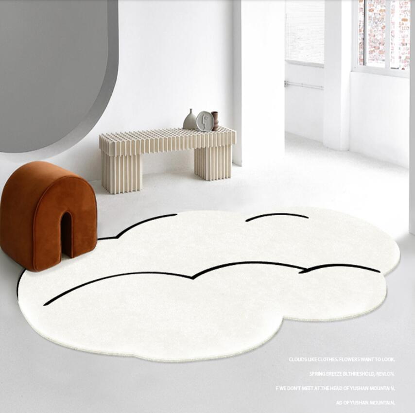 Baby Nursery Carpet - Morbido peluche a forma di nuvola