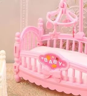 Baby Nursery Game - 1:12 Casa delle bambole in miniatura