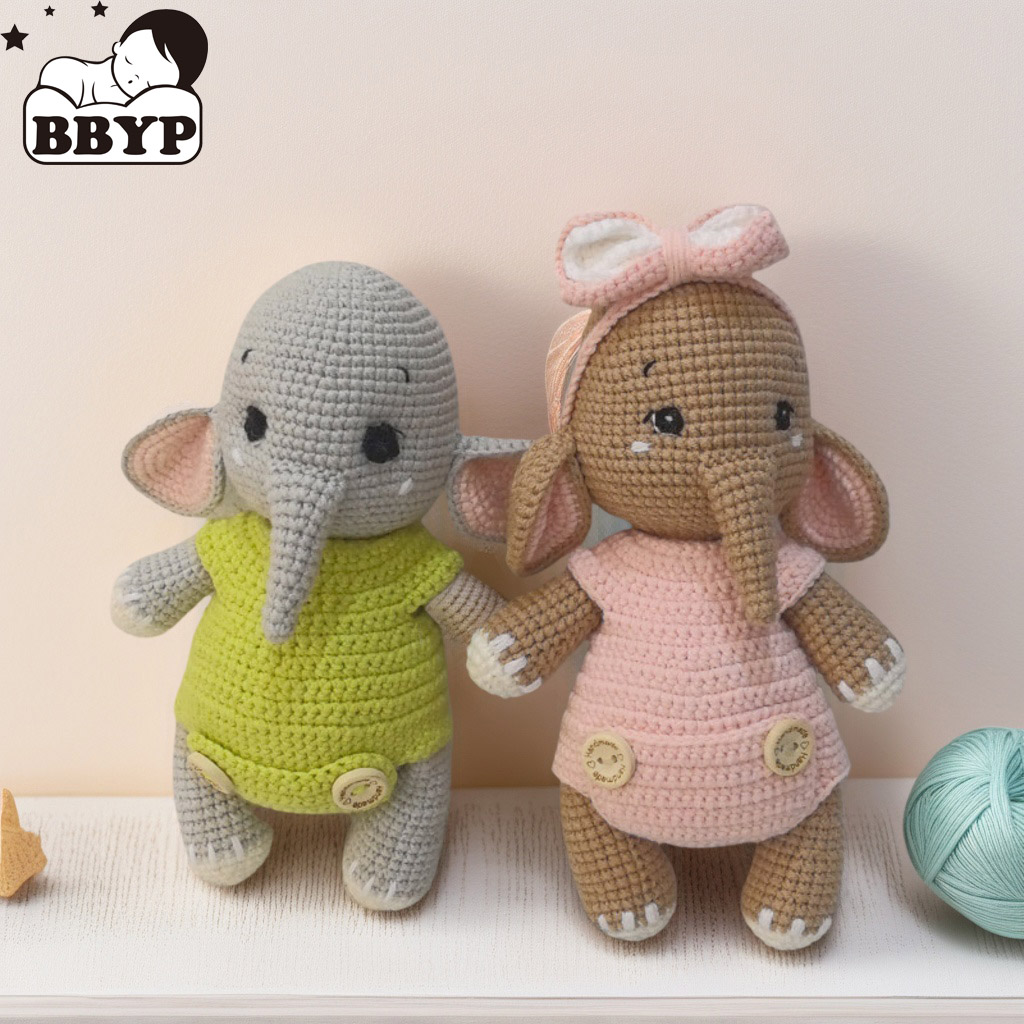 Baby Nursery Elephant - Giocattoli di peluche per coppie di