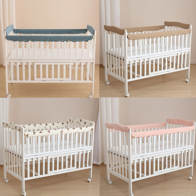 Bed Rail Toddler - Paraurti per lettino in cotone da