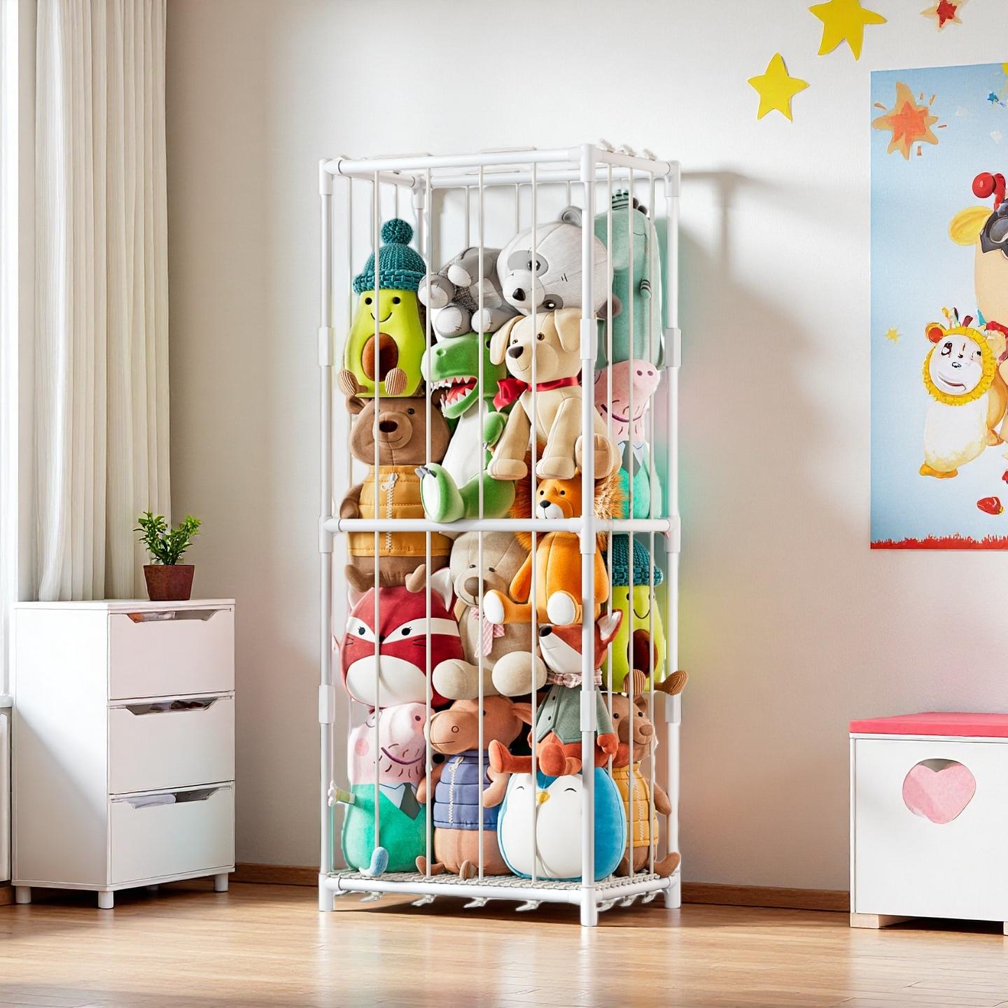 Baby Nursery Room - Organizzatore Verticale per Peluche a Tema