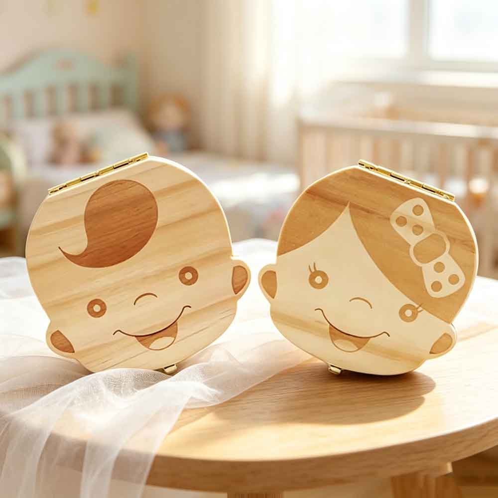 Baby Keepsake Box - Scatola Portadenti per Bambini vvocci in