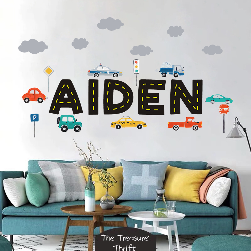 Nome personalizzato Veicoli da - Baby Nursery Panelling recensione e prezzo