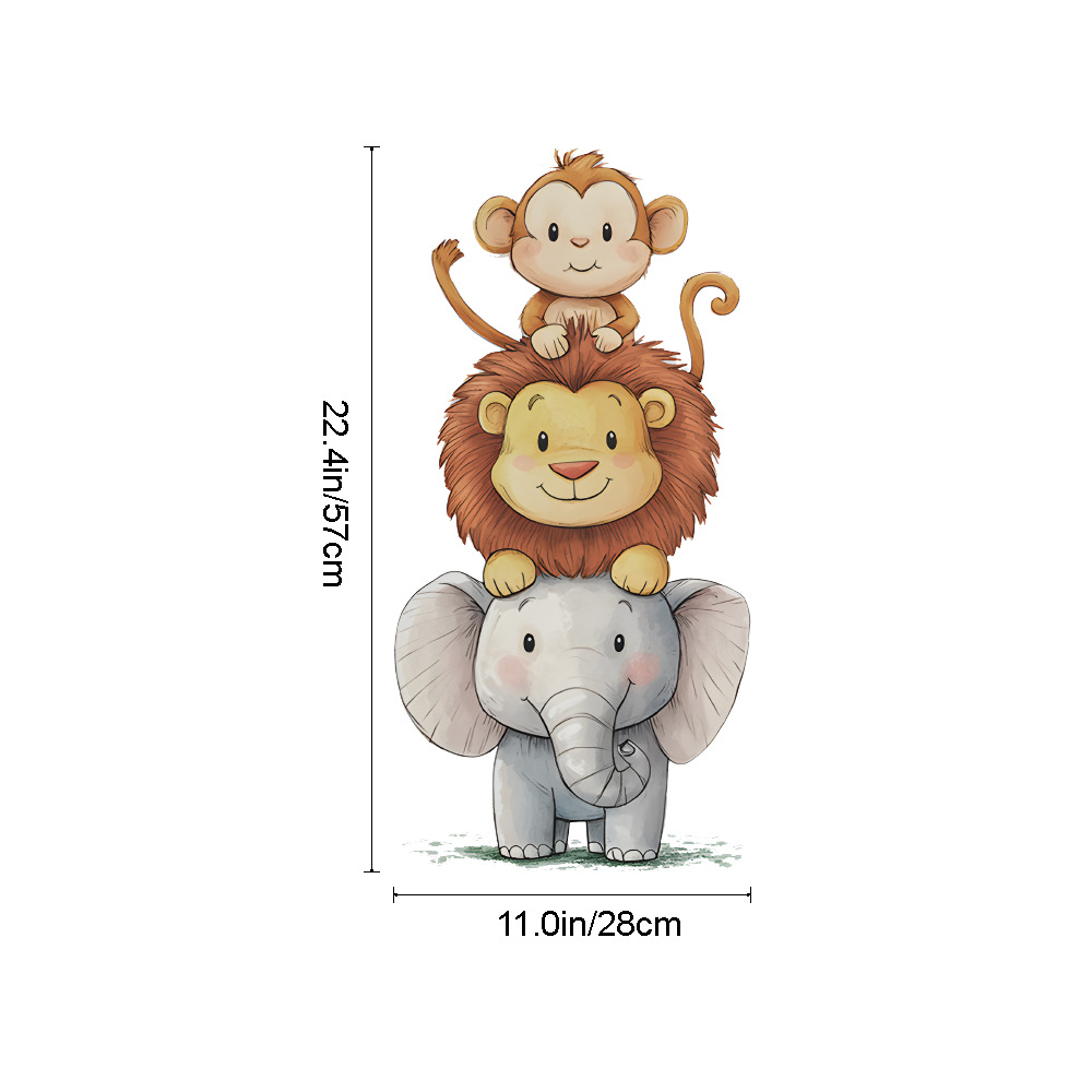 Adesivi Murali di Animali dell - Baby Nursery Elephant recensione e prezzo
