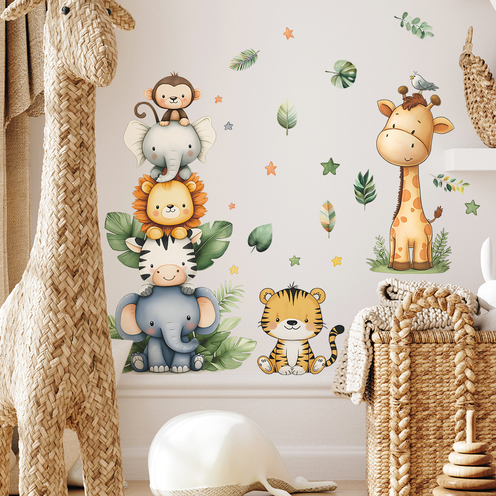 Boho Forest Animals Adesivi mu - Baby Nursery Panelling recensione e prezzo
