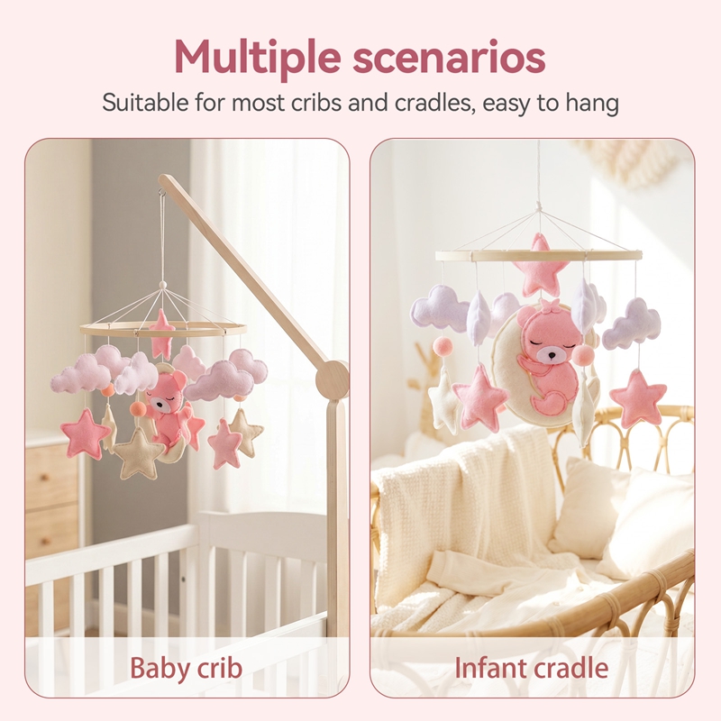 1 Pezzo Carillon Mobile in Leg - Baby Nursery Music recensione e prezzo