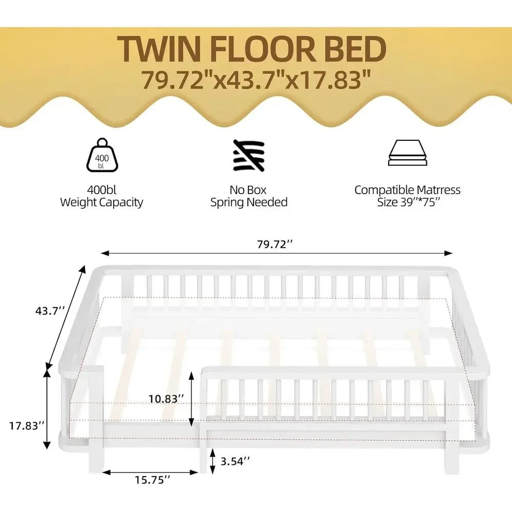 Letto singolo in legno massell - Bed Rail Toddler recensione e prezzo