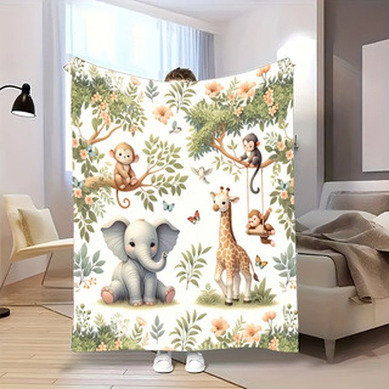 Coperta per neonati VIKAMA con - Baby Nursery Elephant recensione e prezzo