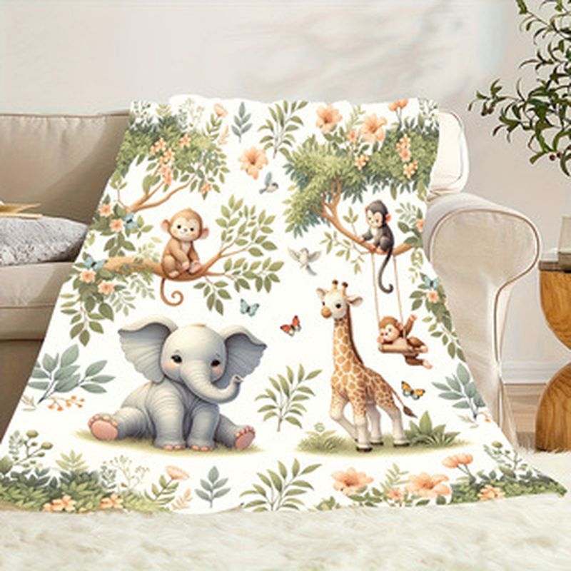 Coperta per neonati VIKAMA con - Baby Nursery Elephant recensione e prezzo