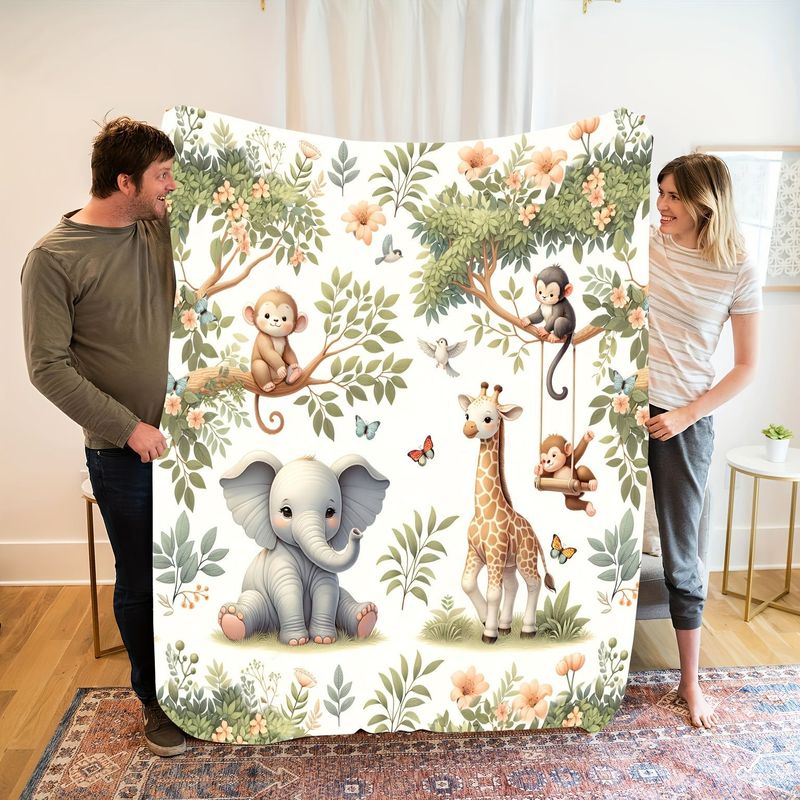 Coperta per neonati VIKAMA con - Baby Nursery Elephant recensione e prezzo