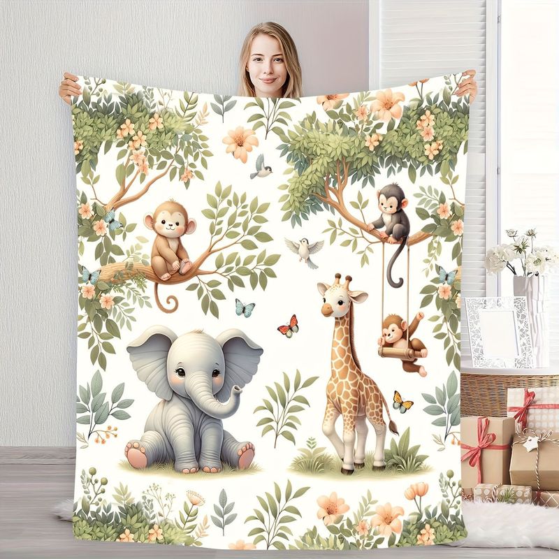 Coperta per neonati VIKAMA con - Baby Nursery Elephant recensione e prezzo
