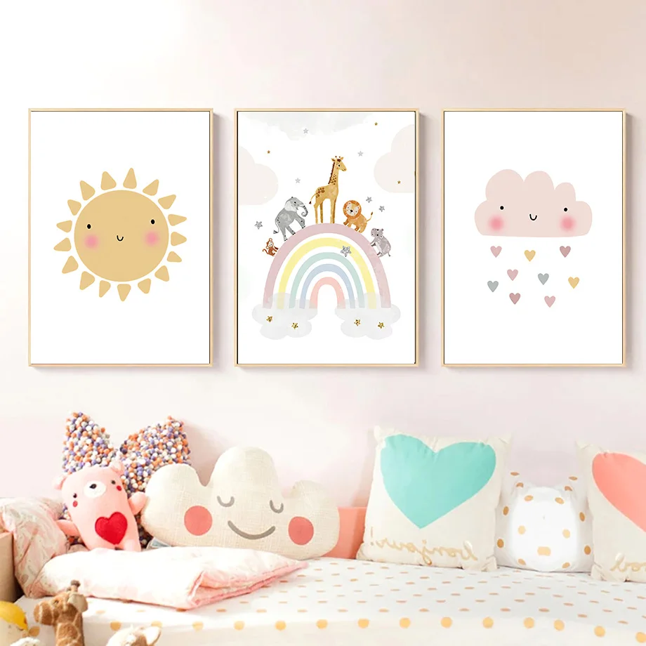 Poster e Stampe Nordiche con G - Baby Nursery Artwork recensione e prezzo