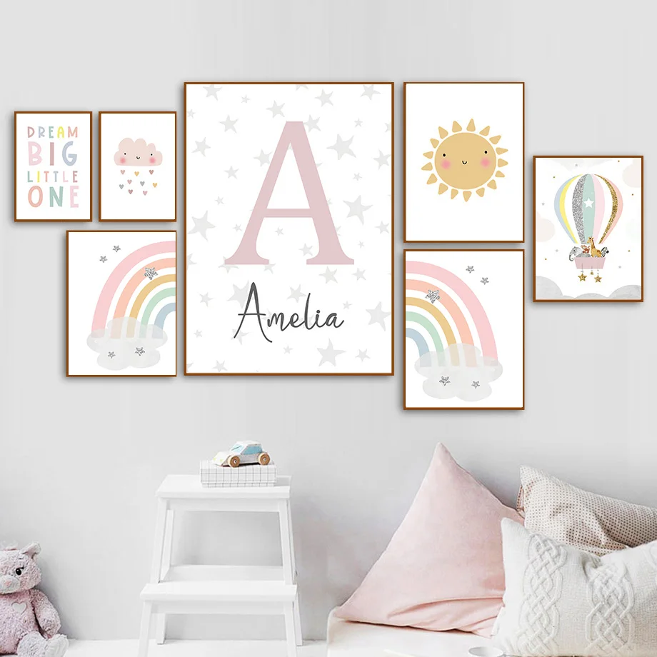Poster e Stampe Nordiche con G - Baby Nursery Artwork recensione e prezzo