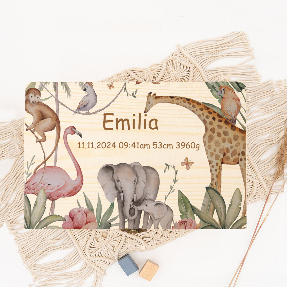 Scatola di memoria personalizz - Baby Keepsake Box recensione e prezzo