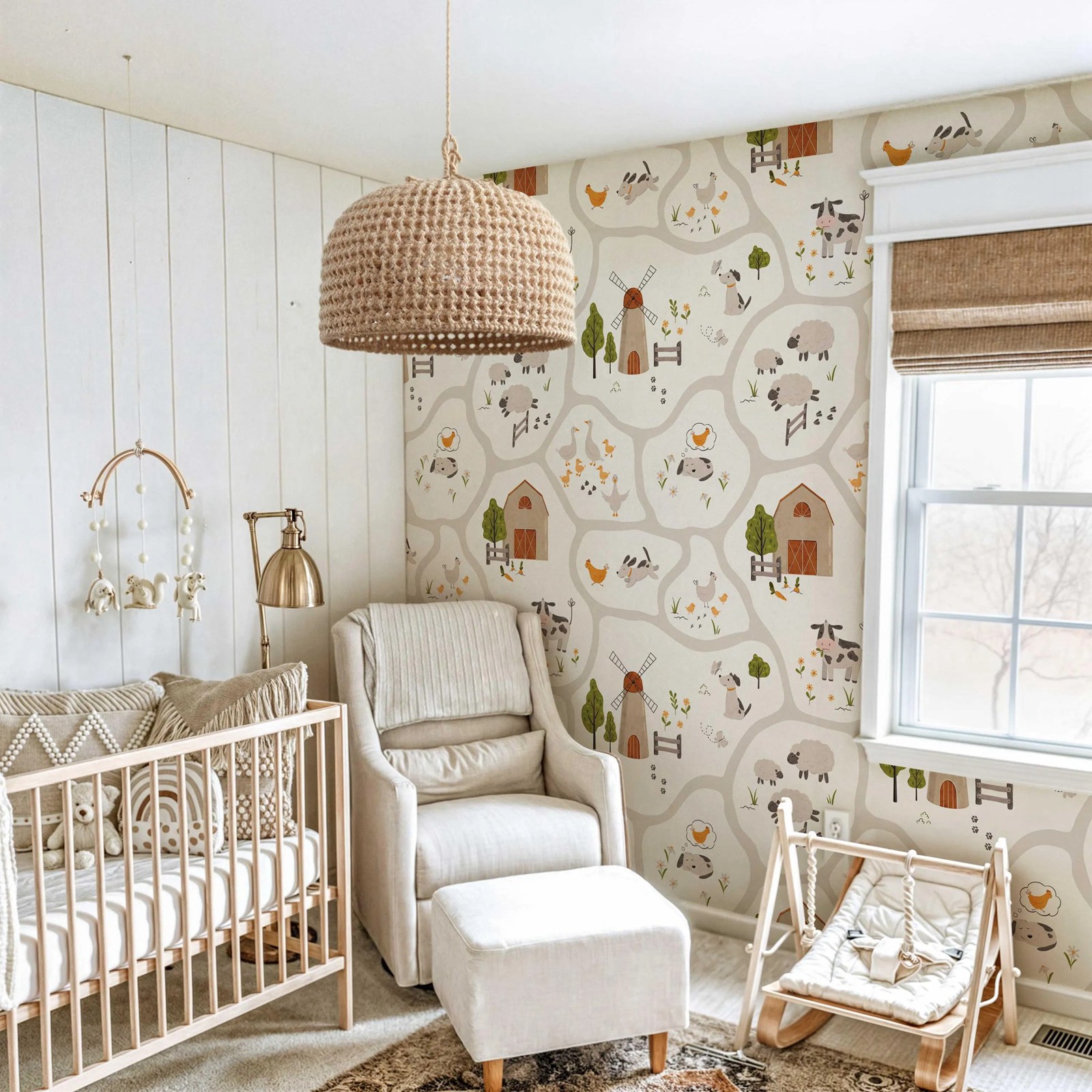 Simpatici animali da fattoria  - Baby Nursery Water recensione e prezzo