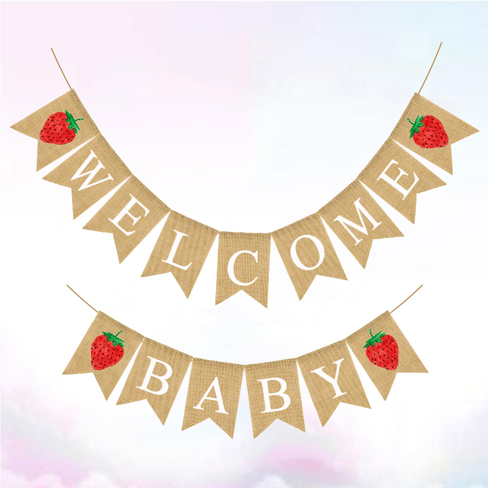 Striscione in Lino per Baby Sh - Baby Nursery Garland recensione e prezzo