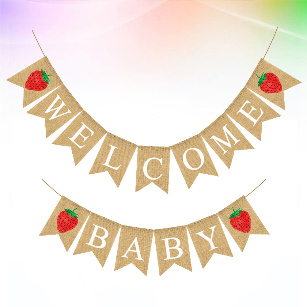 Striscione in Lino per Baby Sh - Baby Nursery Garland recensione e prezzo