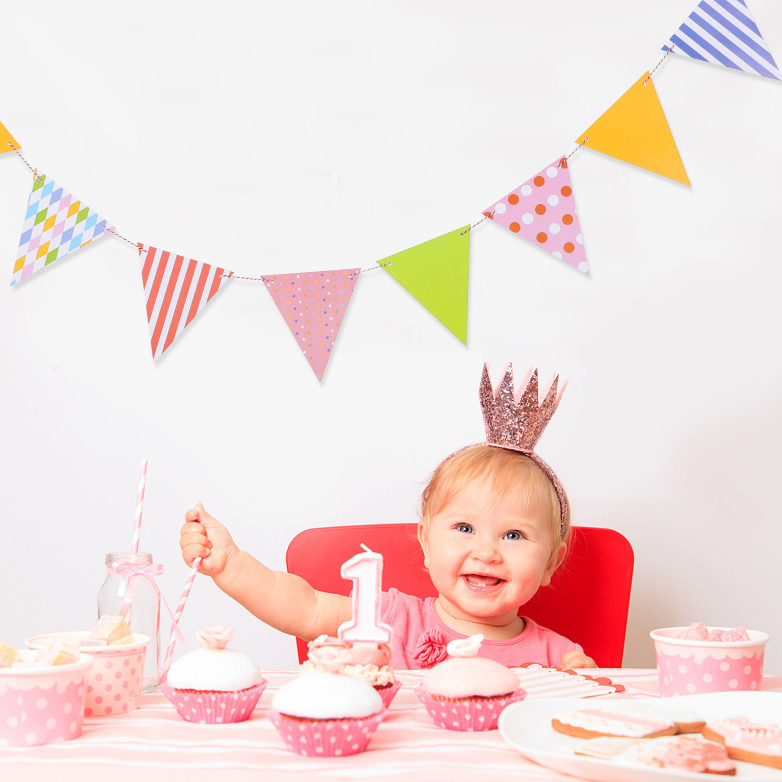 Ghirlanda di Bandierine Triang - Baby Nursery Garland recensione e prezzo