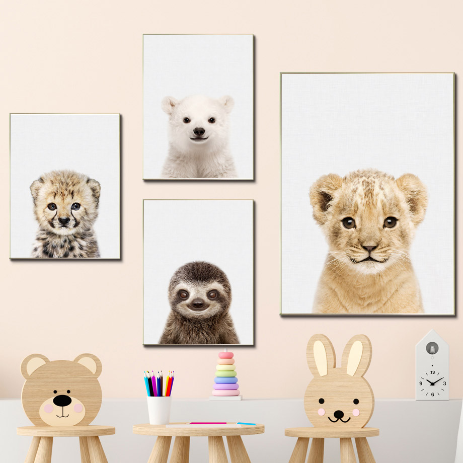 Baby Animals Nursery poster Li - Baby Nursery Elephant recensione e prezzo