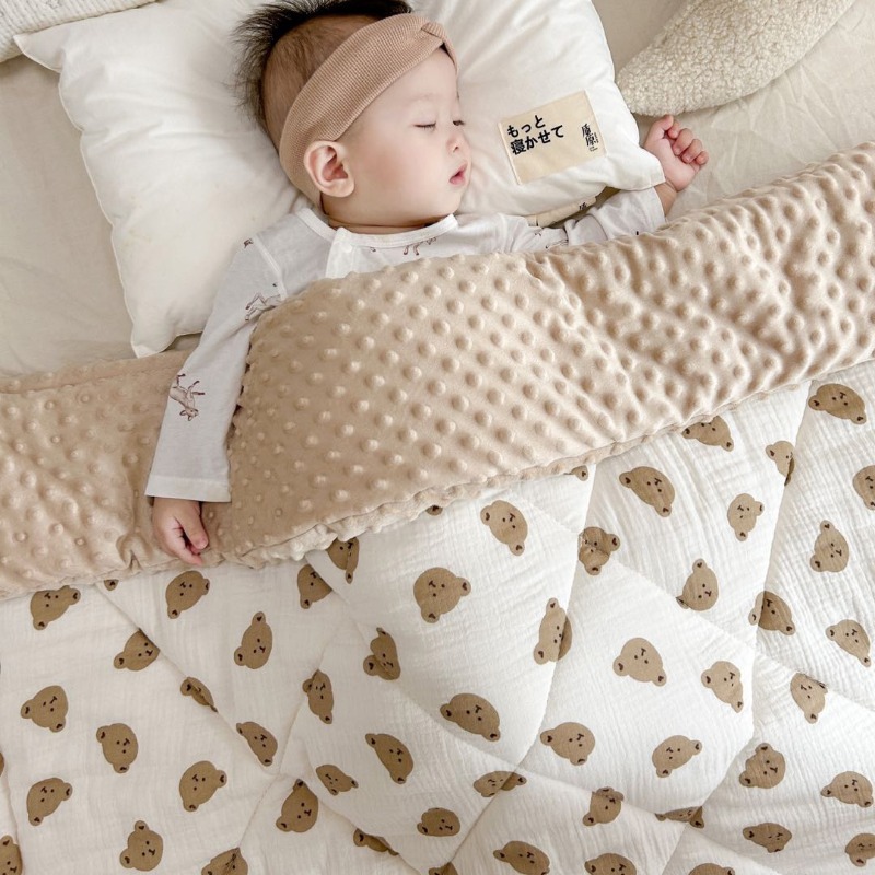 Trapunta sensoriale in cotone  - Baby Nursery Quilts recensione e prezzo