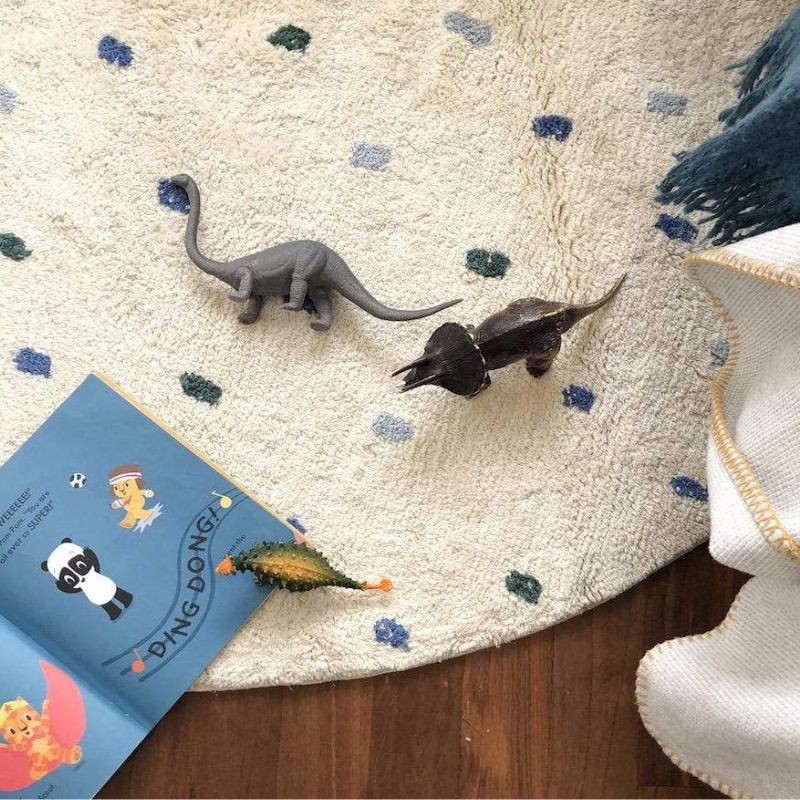 Dot Fluffy Carpet soggiorno ro - Baby Nursery Carpet recensione e prezzo