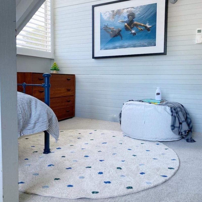 Dot Fluffy Carpet soggiorno ro - Baby Nursery Carpet recensione e prezzo