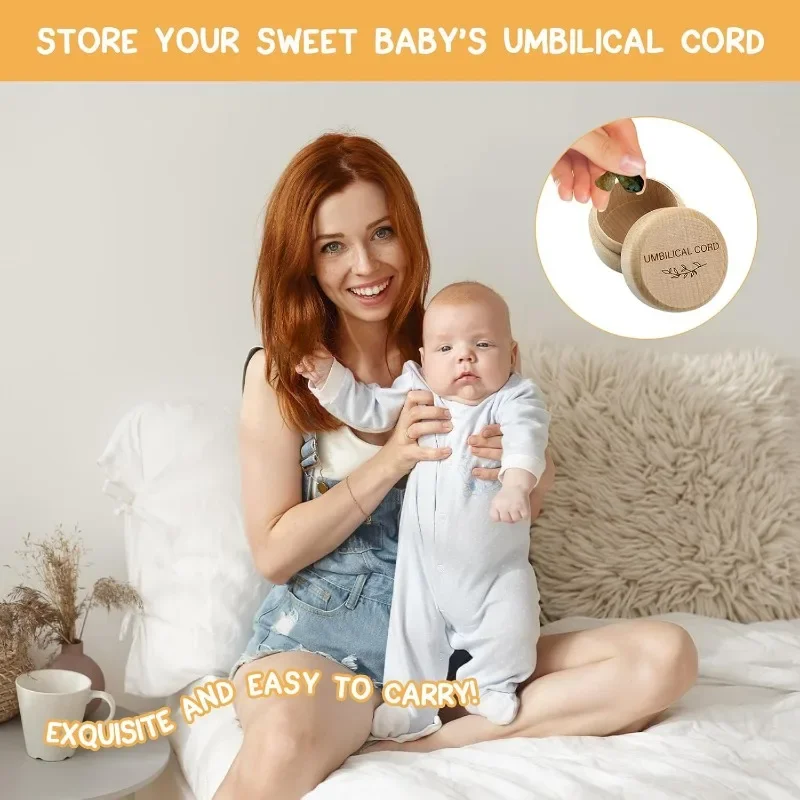 Scatola in Legno per Cordone O - Baby Keepsake Box recensione e prezzo