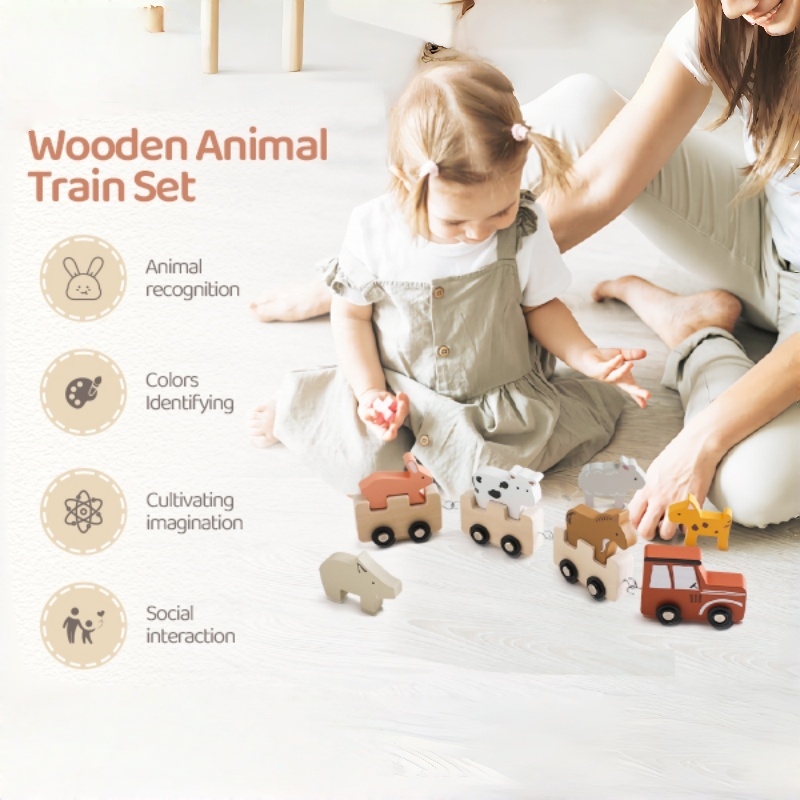 Trenino in Legno Colorato con  - Baby Nursery Music recensione e prezzo