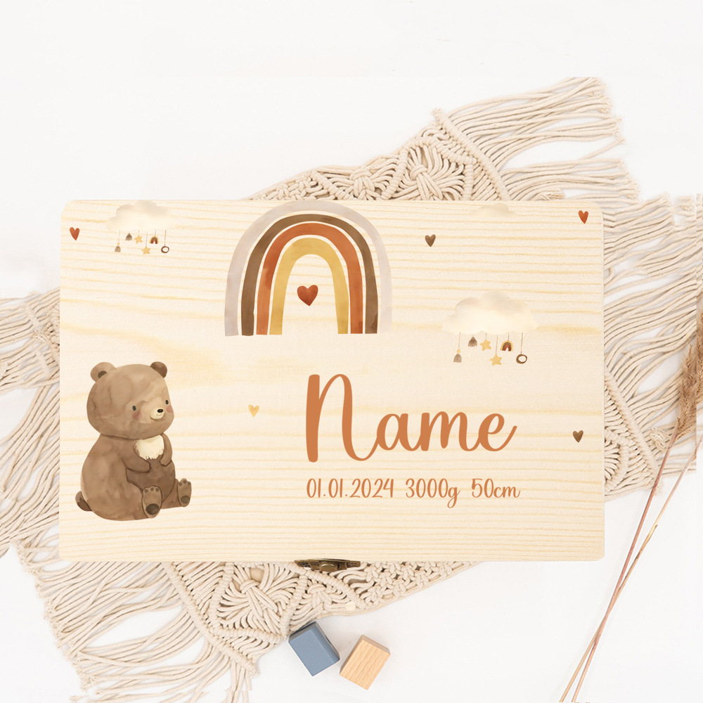 Scatola di memoria personalizz - Baby Keepsake Box recensione e prezzo