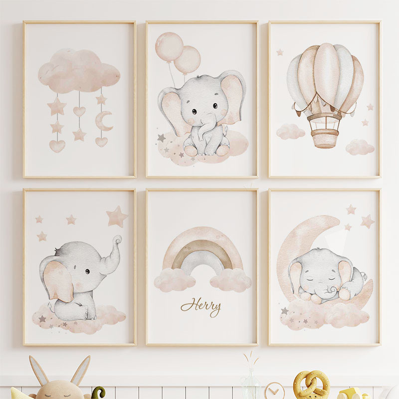 Simpatico elefante palloncino  - Baby Nursery Elephant recensione e prezzo