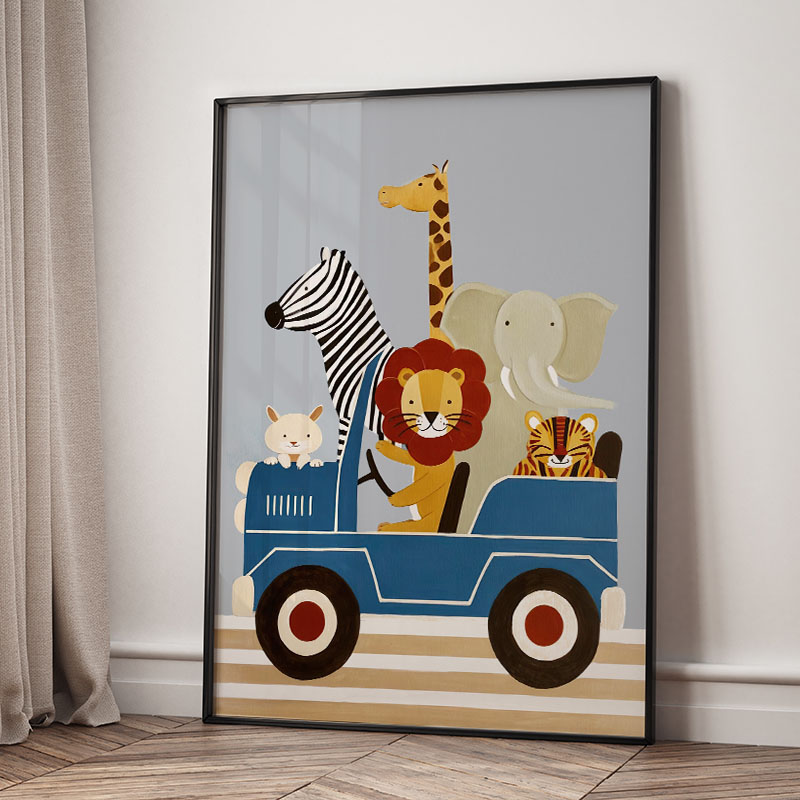 Divertenti Poster e Stampe su  - Baby Nursery Artwork recensione e prezzo