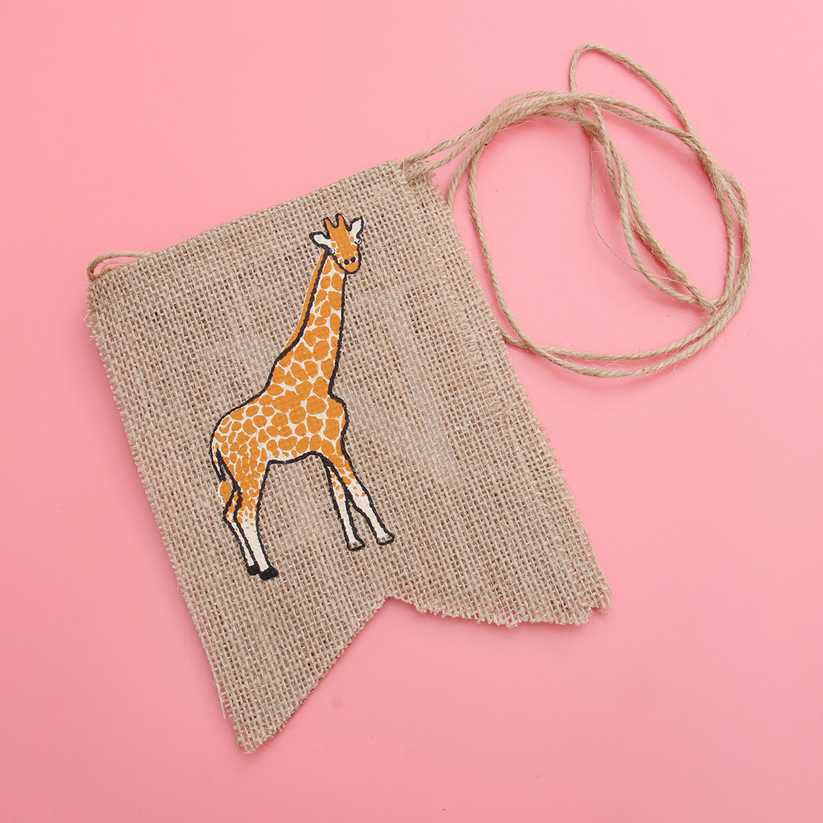Striscione in Lino con Stampa  - Baby Nursery Garland recensione e prezzo