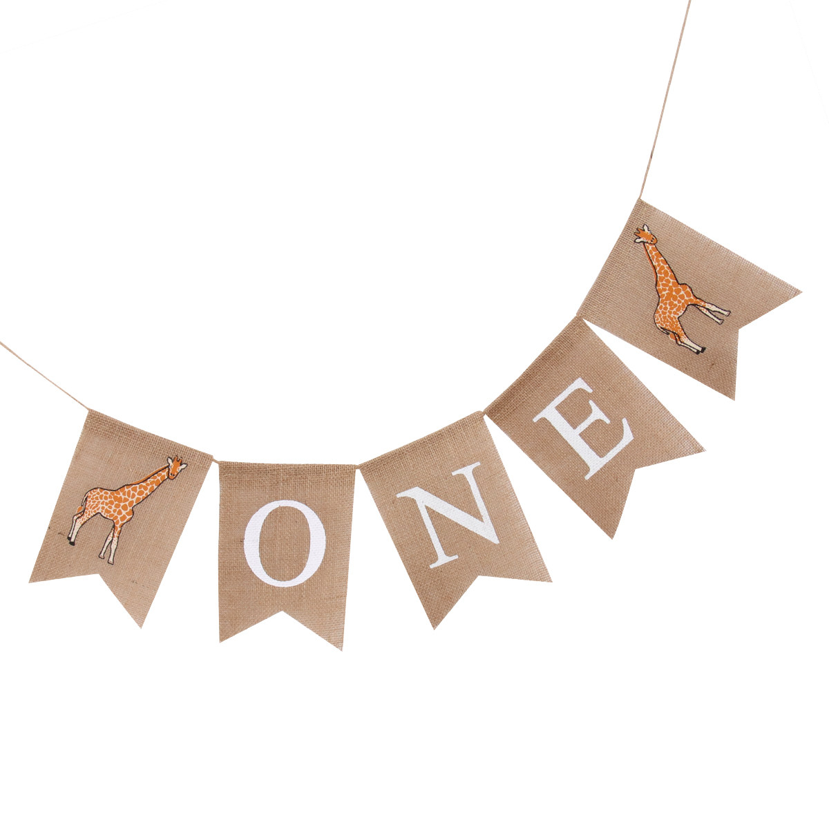 Striscione in Lino con Stampa  - Baby Nursery Garland recensione e prezzo