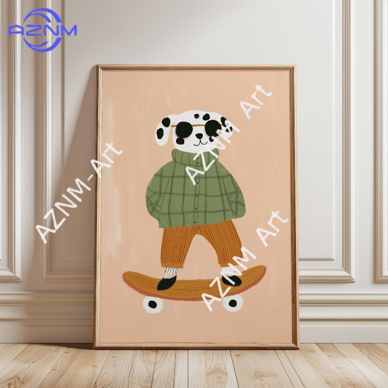 Poster Divertente con Animali  - Baby Nursery Artwork recensione e prezzo