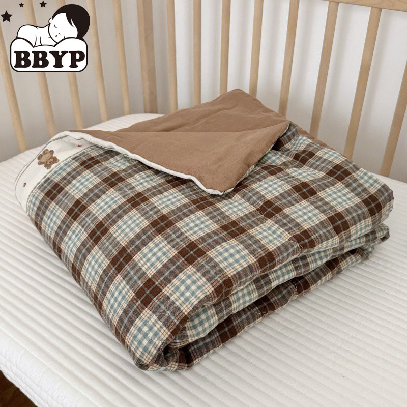 Trapunta in lino a griglia tra - Baby Nursery Quilts recensione e prezzo