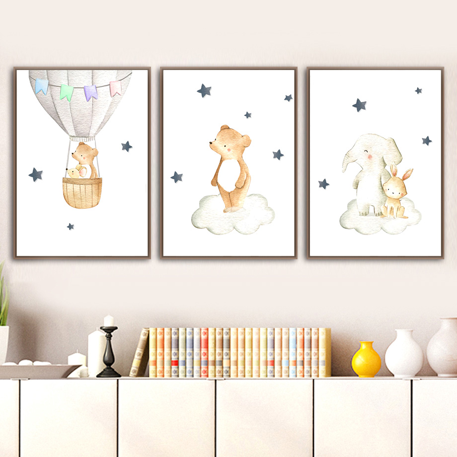 Elefante Coniglio Orso Pallonc - Baby Nursery Elephant recensione e prezzo