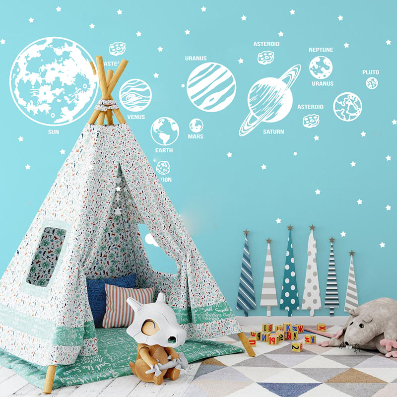 Grandi pianeti sistema solare  - Baby Nursery Panelling recensione e prezzo