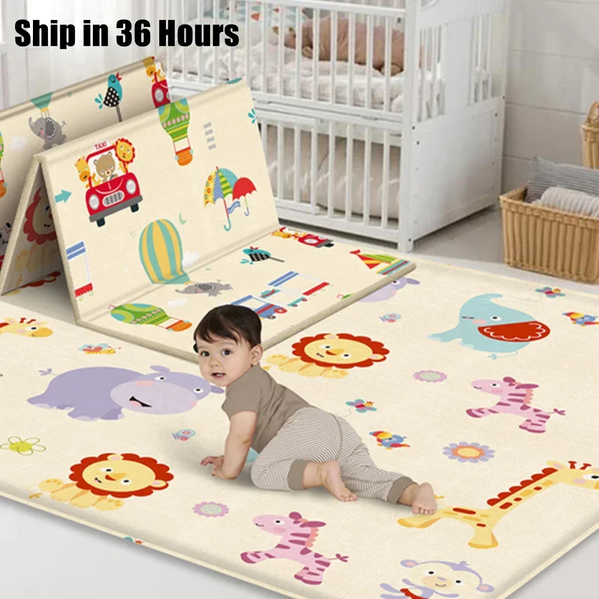 Tappeto pieghevole non tossico - Baby Nursery Game recensione e prezzo