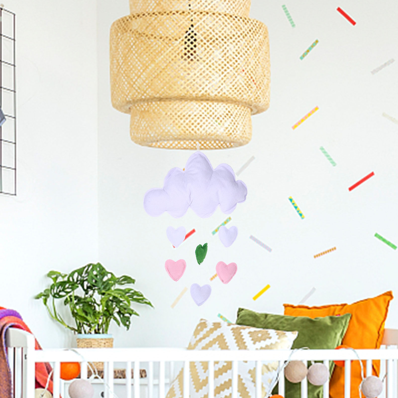 2 Pezzi Decorazioni Pendenti a - Baby Nursery Garland recensione e prezzo