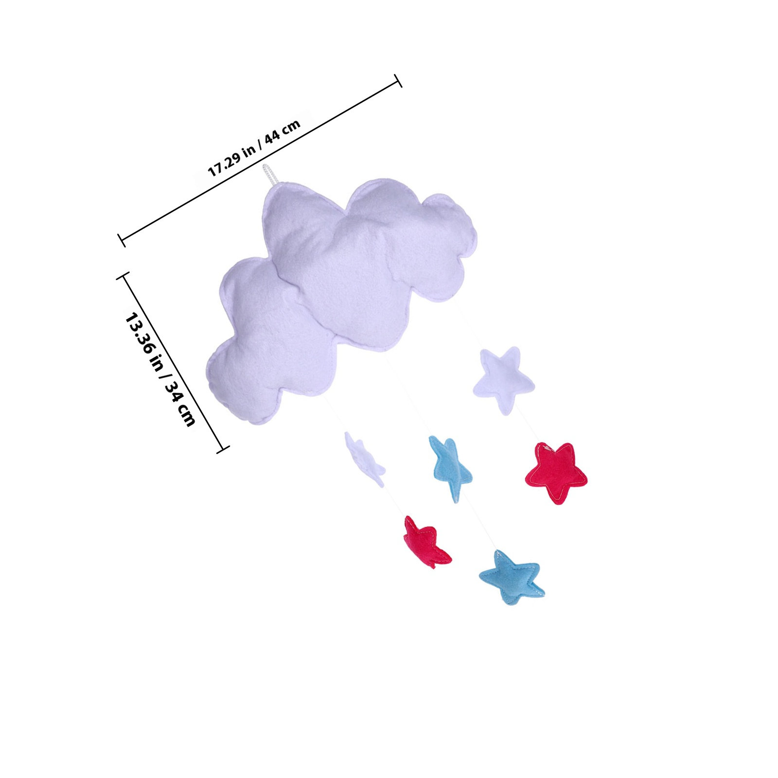 2 Pezzi Decorazioni Pendenti a - Baby Nursery Garland recensione e prezzo