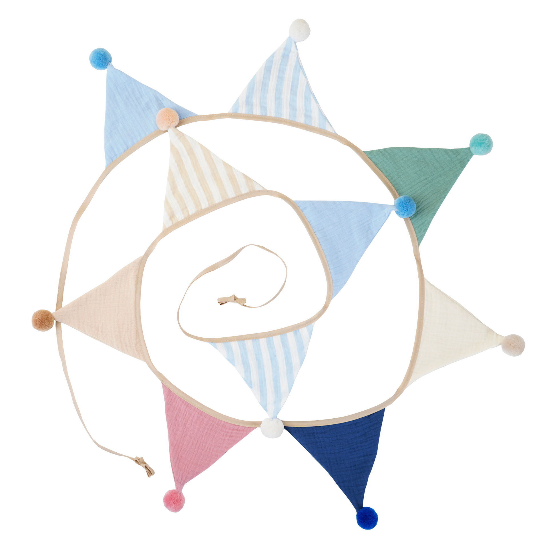 1 pz Ghirlanda in Tessuto da 2 - Baby Nursery Garland recensione e prezzo