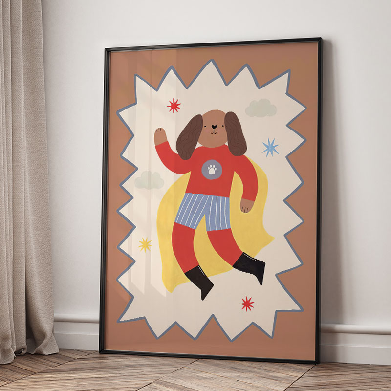 Divertenti Cartoni Animati Sup - Baby Nursery Artwork recensione e prezzo
