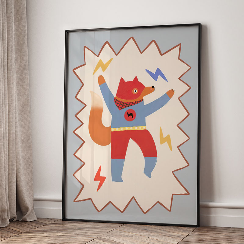 Divertenti Cartoni Animati Sup - Baby Nursery Artwork recensione e prezzo