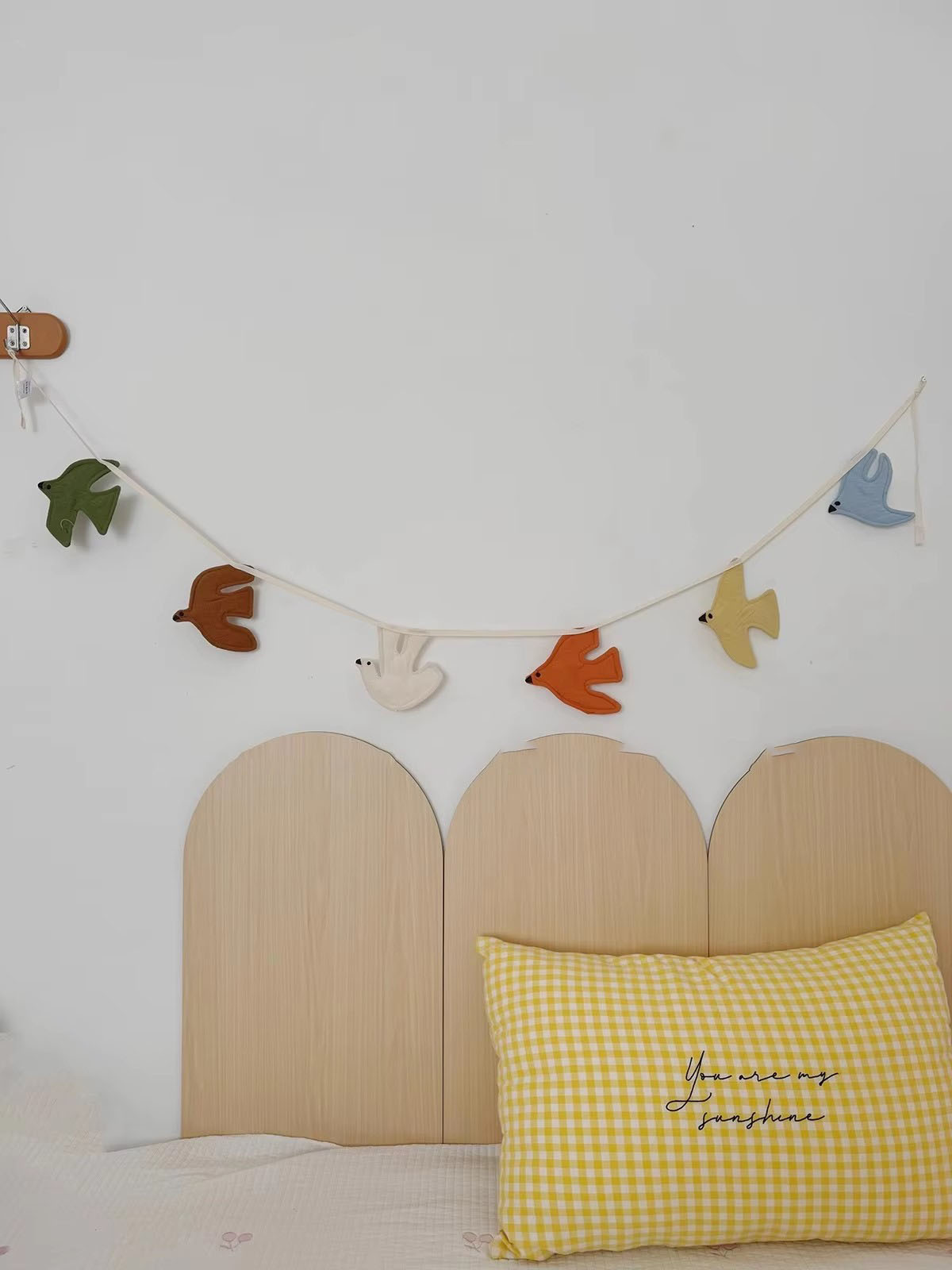 Ghirlanda di Bandierine in Tes - Baby Nursery Artwork recensione e prezzo